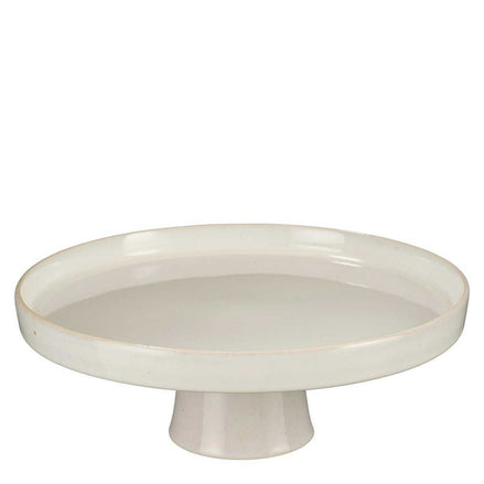 Racco Tortenständer – H11 x Ø28 cm – Steinzeug – gebrochenes Weiß - Pimis living by Konceptpunkt
