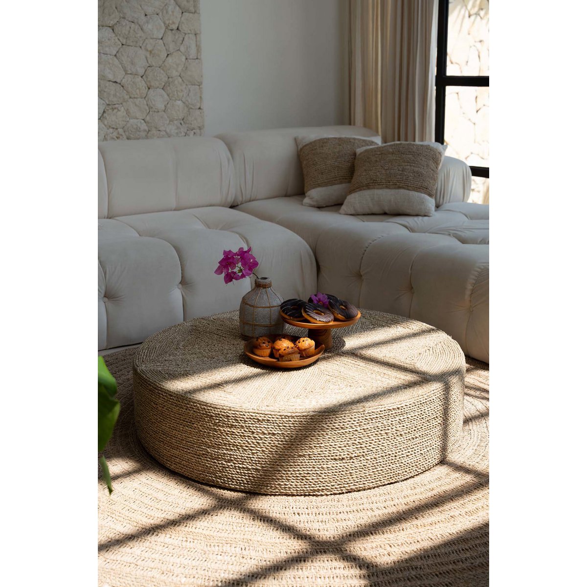 Der riesige Pouf - Natürlich - Pimis Living
