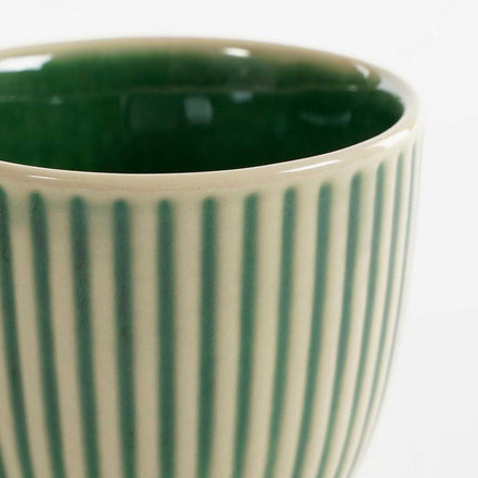Elice Becher – 210 ml – Keramik – Grün