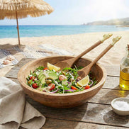 Goldenes Fischsalatbesteck AULICA