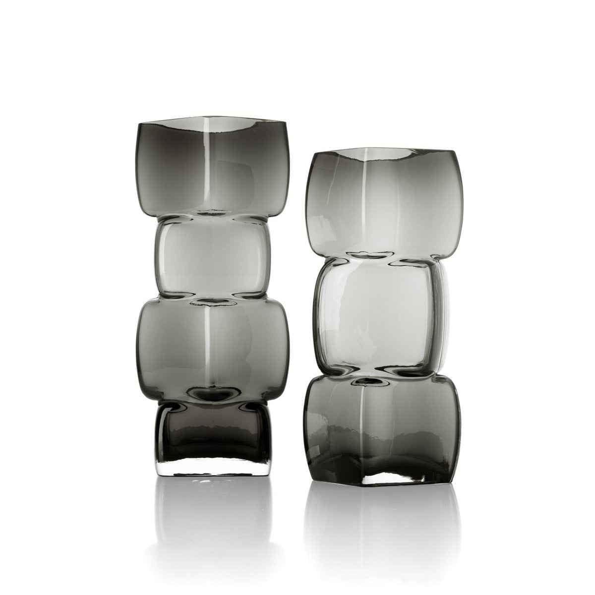 The Cubes Vase - Dunkelgrau - L Bazar Bizar Living