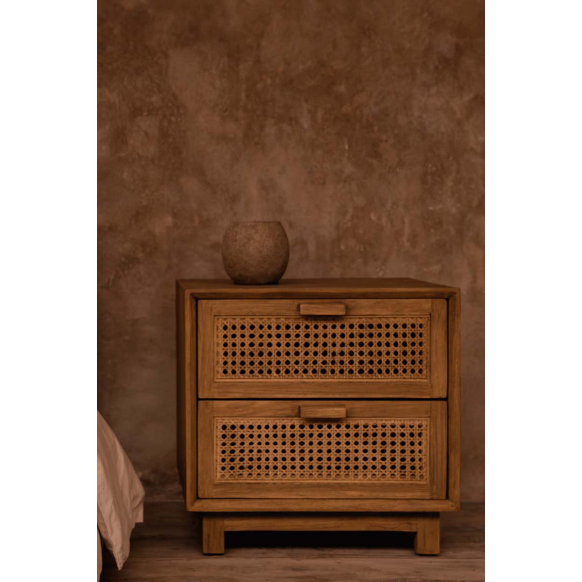 Der Cavestone Kerzenhalter – Braun - Pimis Living