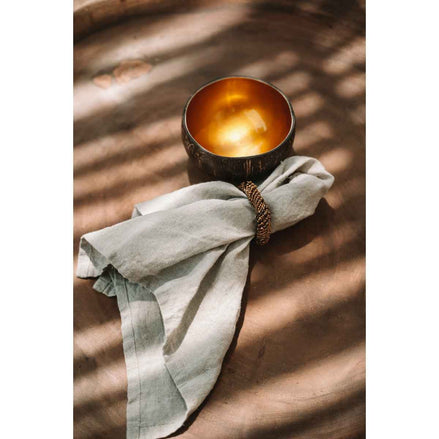 Der Perlen-Serviettenring – Gold Bazar Bizar Living