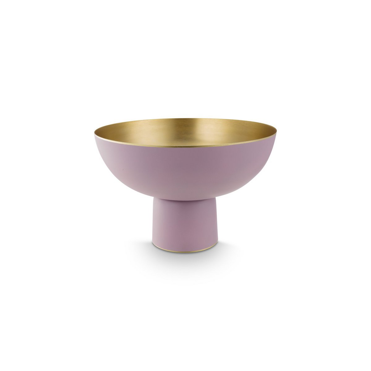 High Tray Metal Matt Lilac 20x30cm - Pimis Living