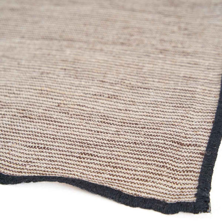 The Code Leinenserviette – Naturschwarz – 45 x 45 Bazar Bizar Living