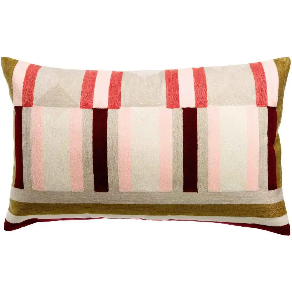 Coussin brodé Jason Mousse 40 x 65