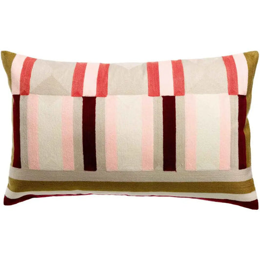 Coussin brodé Jason Mousse 40 x 65