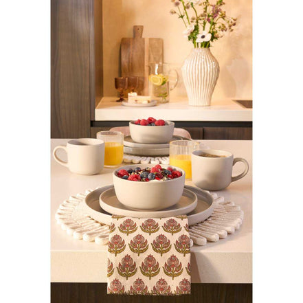 Ozi Descrises Set 4 people - Stone good - Taupe