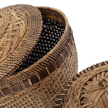 Der koloniale Aufbewahrungskorb – Naturbraun – L - Pimis Living