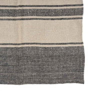 Das Linen Smudge Küchentuch – Naturschwarz – 50 x 70 Bazar Bizar Living