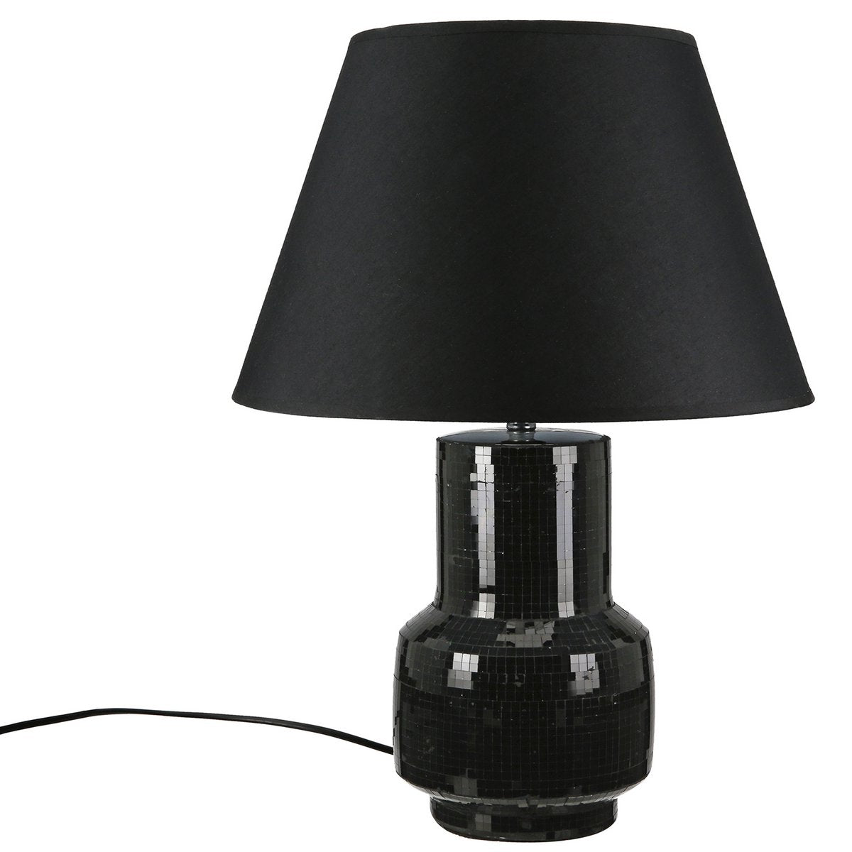 Tischleuchte Black Disco schwarz H. 48 cm, VE 1 - Pimis living by Konceptpunkt