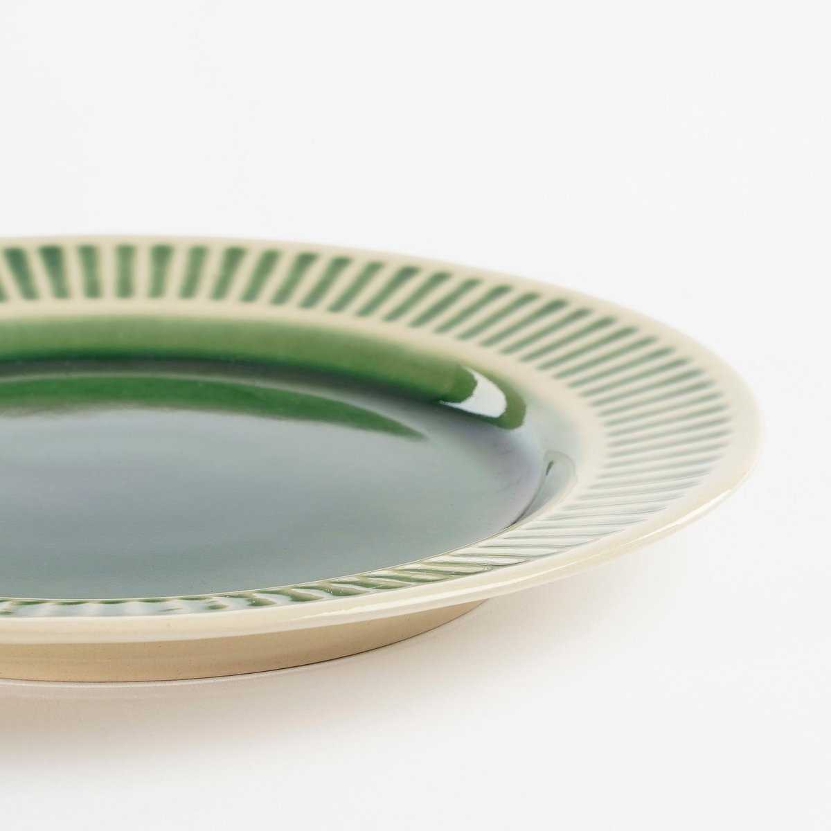 Elice breakfast plate - Ø22 cm - ceramic - green