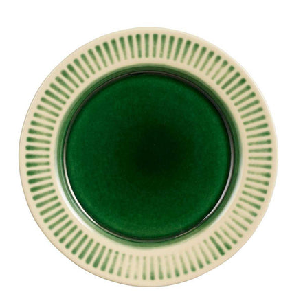 Elice Dinner Plate - Ø27 cm - Ceramic - Green