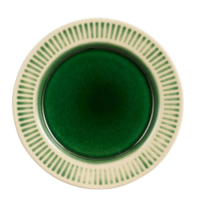 Elice Dinner Plate - Ø27 cm - Ceramic - Green