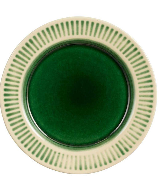 Elice Dinner Plate - Ø27 cm - Ceramic - Green