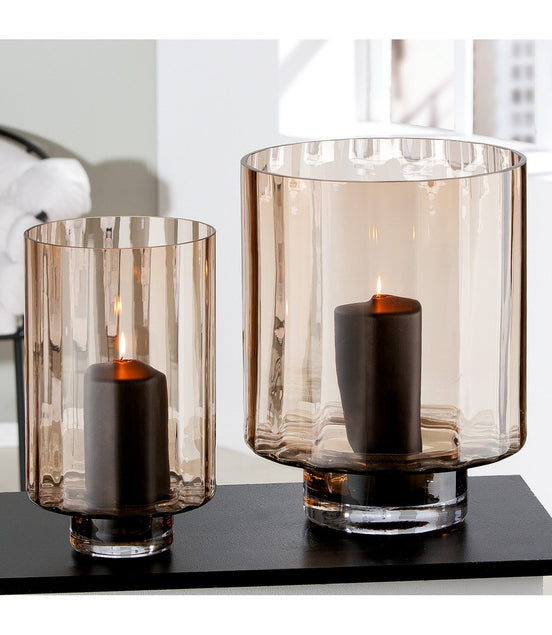 Glass lantern "Novus"