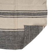 Das Linen Smudge Küchentuch – Naturschwarz – 50 x 70 Bazar Bizar Living