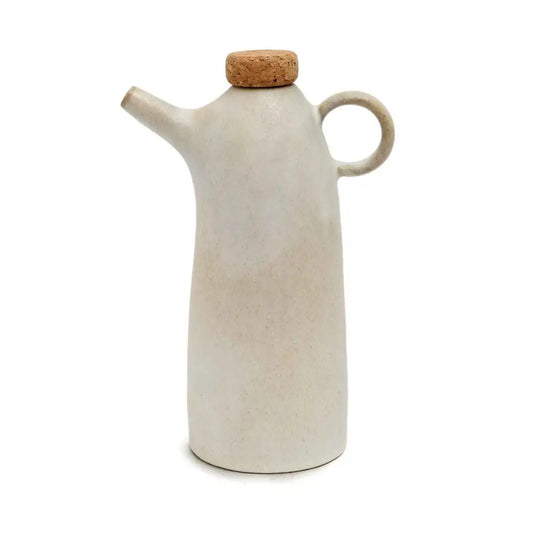 Die Olivenölflasche Nr. 78 – Weiß