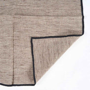 The Code Leinenserviette – Naturschwarz – 45 x 45 Bazar Bizar Living