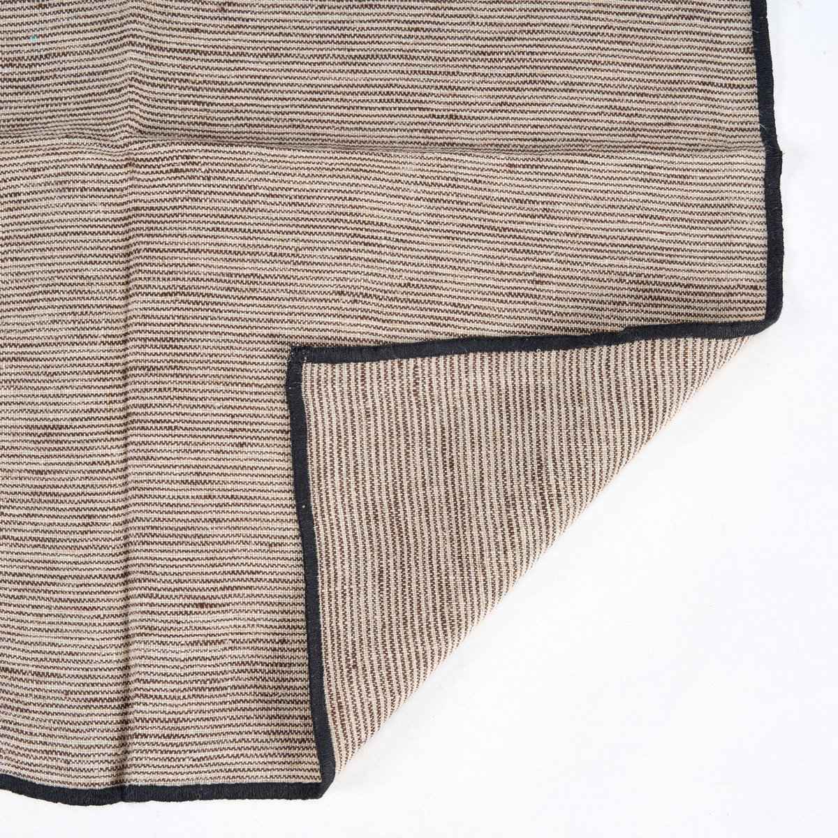 The Code Leinenserviette – Naturschwarz – 45 x 45 Bazar Bizar Living