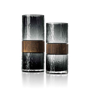 The Wood You Be Mine Vase – Dunkelgrau – L Bazar Bizar Living