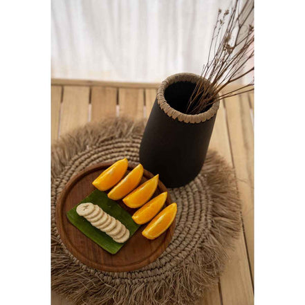 Das Seegras Raffia Tischset – Natur Bazar Bizar Living
