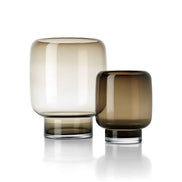 Die Smoky Cube Vase – Braun – S Bazar Bizar Living