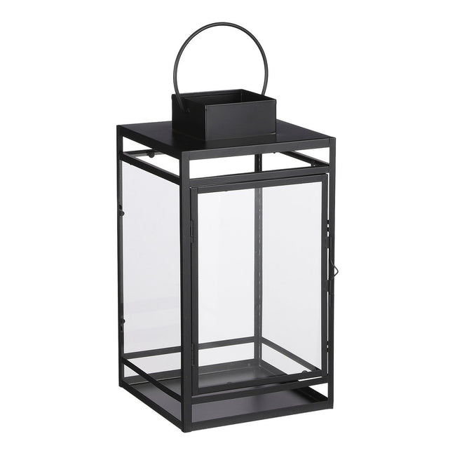 Storm Lantern – L20 x W19 x H36 cm – Black