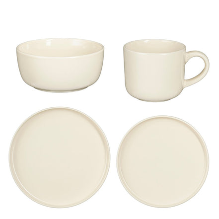 Ozi Descrises Set 4 people - Stone good - off-White