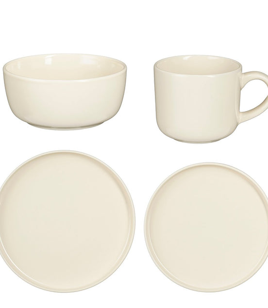 Ozi Descrises Set 4 people - Stone good - off-White