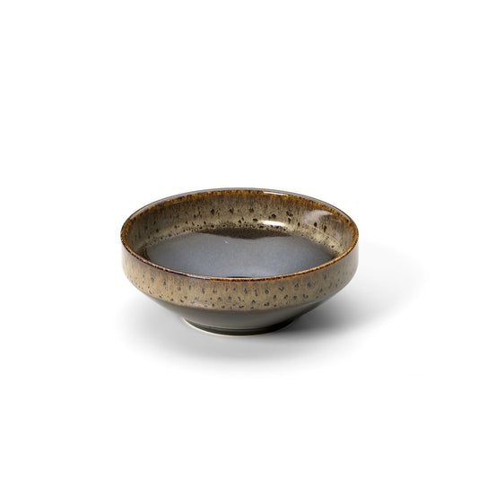 Die Kyoto Low Bowl – Dunkelbrauner Schlamm – M - Pimis Living
