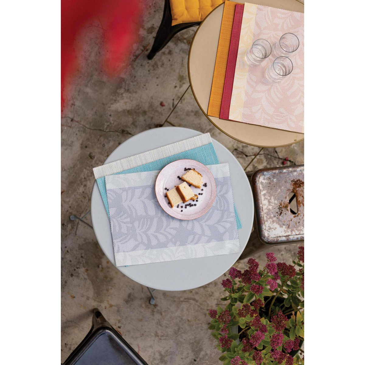 Placemat Canna Cherry 33 x 45