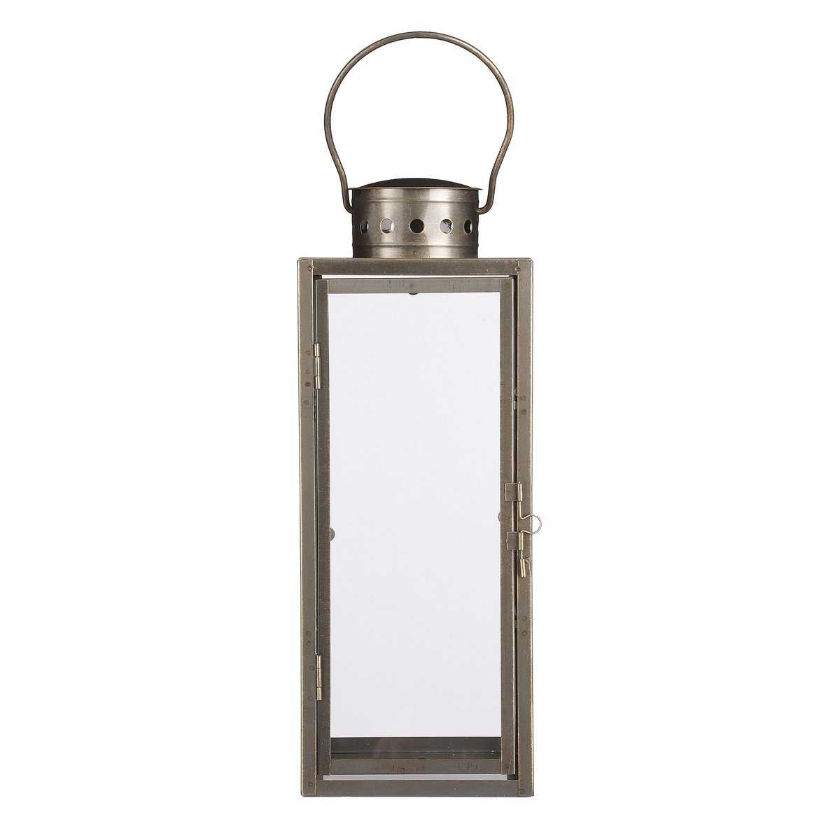 Arzilla Laterne – L14 x B13 x H35 cm – Gold Mica Decorations