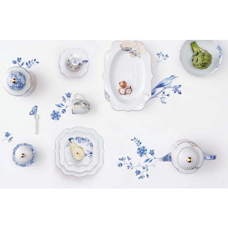 Ovale Platte Royal White 40x28,5cm - Pimis living by Konceptpunkt