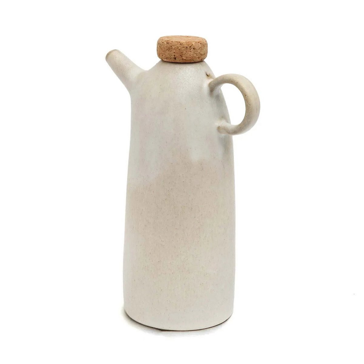 Die Olivenölflasche Nr. 78 – Weiß - Pimis Living