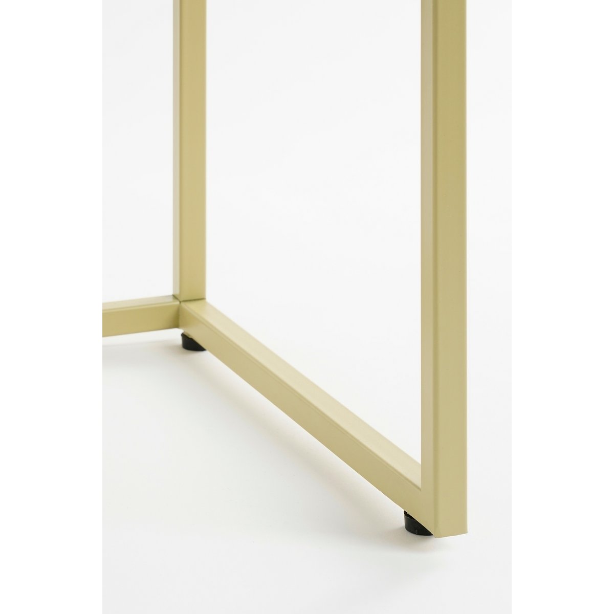 Clifton Storage Cabinet with Doors - L38 x W35 x H90 cm - Metal - Beige