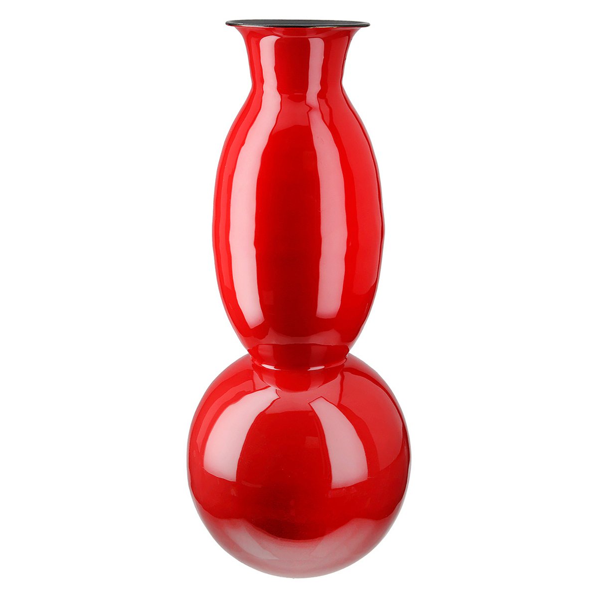Jarrón Neo rojo H.49 cm