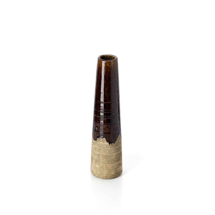 Die Amber Cone Vase – Betonbraun – M Bazar Bizar Living