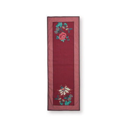 Table Runner Flower Festival Dark Pink 50x150cm - Pimis Living