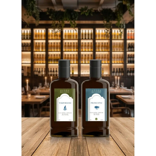 Extra natives Olivenölmischung von Bataranni, 500-ml-Flasche - Pimis Living