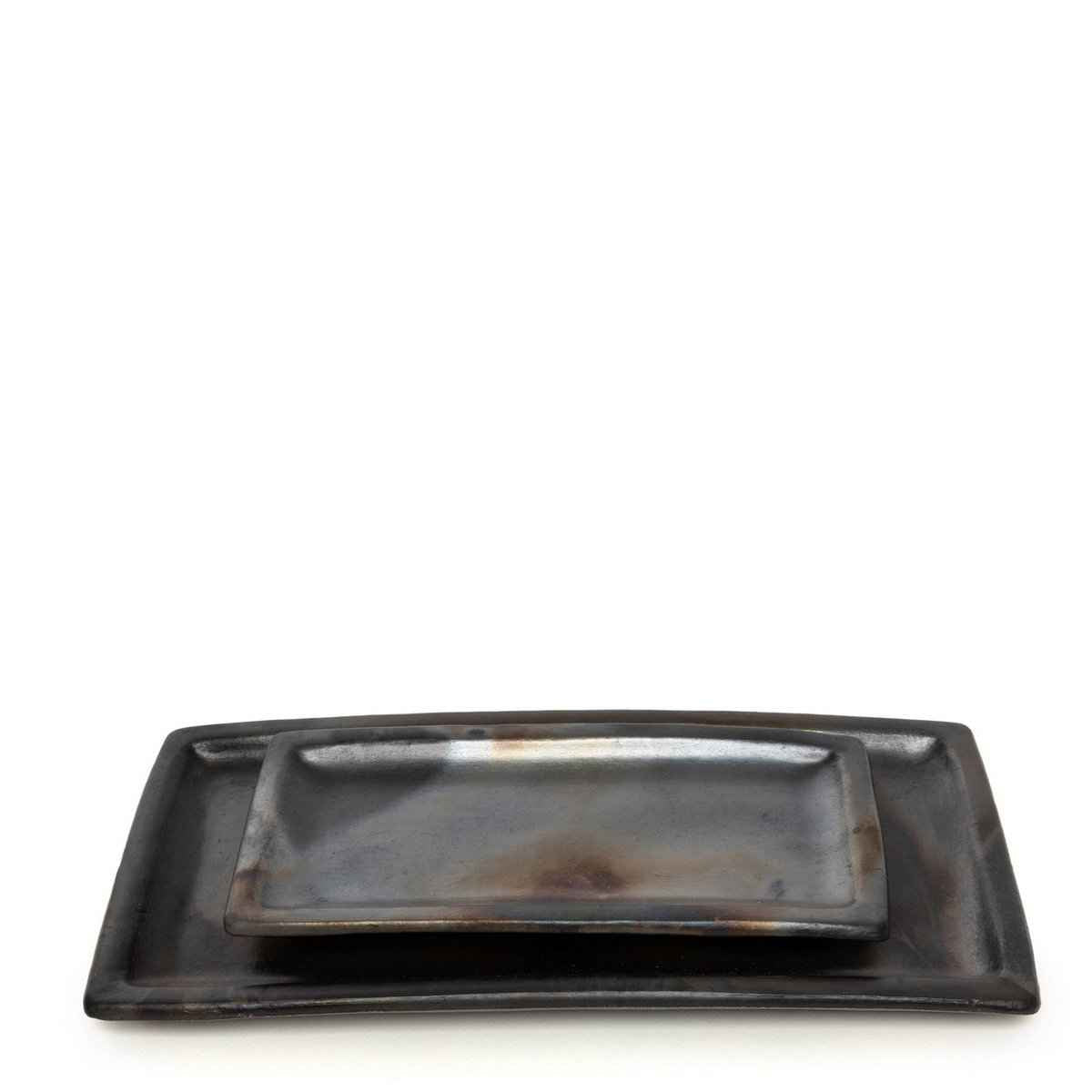 The Burned Sushi Teller - Schwarz - L Bazar Bizar Living