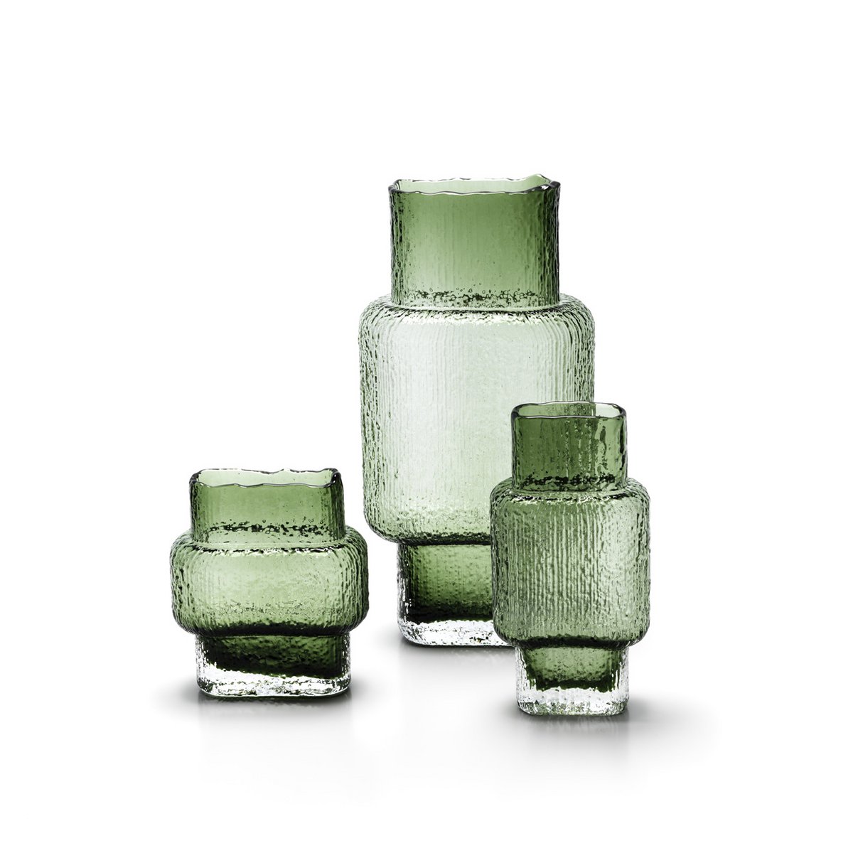 Die Vintage Vert Vase – Grün – M - Pimis Living