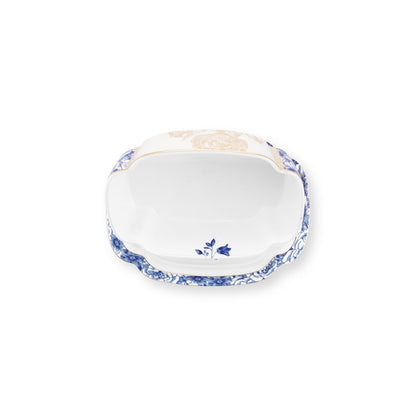 Butter Dish Royal White 19x14x9cm - Pimis Living