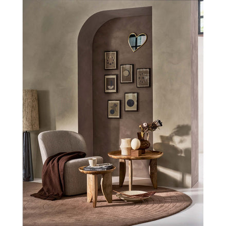 Mirror Heart Gold 30cm vtwonen - German and Austrian markets only