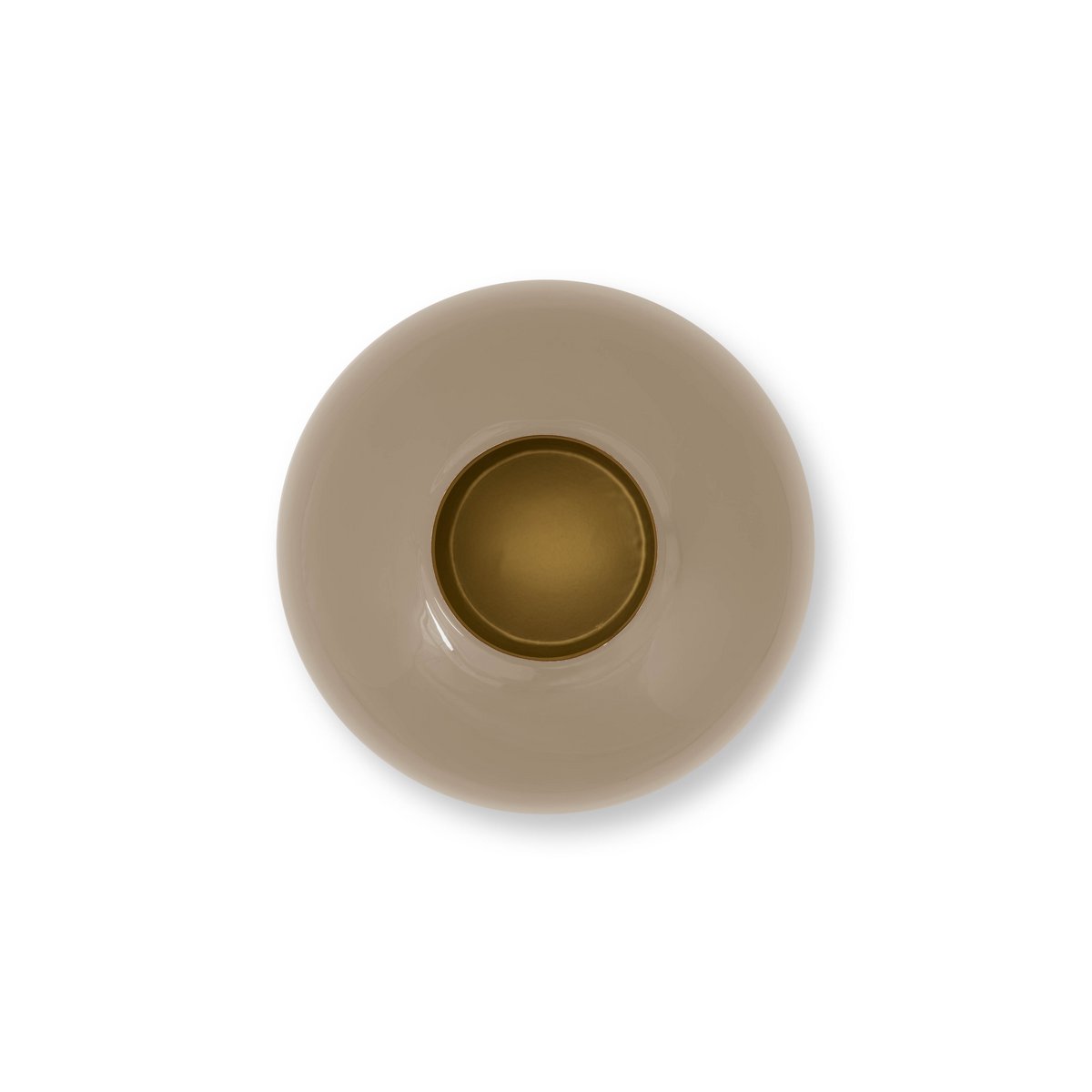 Vase Metal Khaki 32cm - Pimis Living