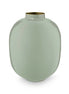 Vase Metal Green 32cm