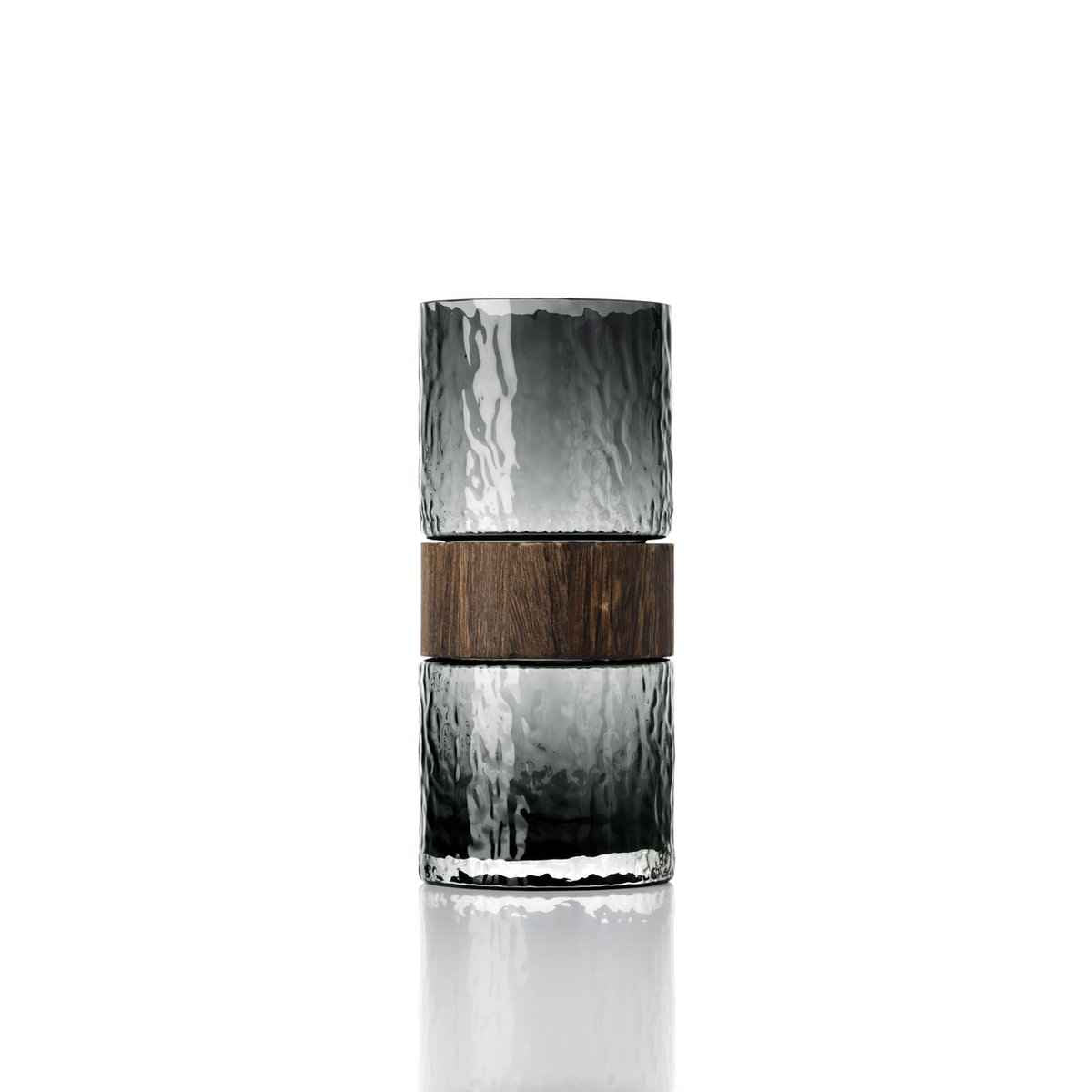 The Wood You Be Mine Vase – Dunkelgrau – M Bazar Bizar Living