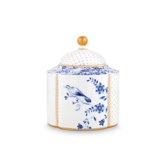 Storage Jar Small Royal White - Pimis Living