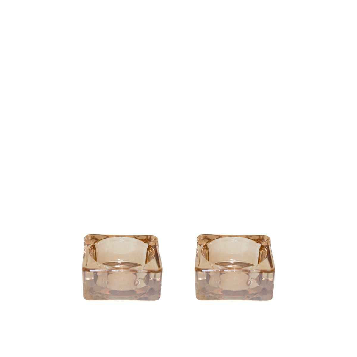 5x5x2,5 cm - Bernstein Candlestick einstellen AULICA