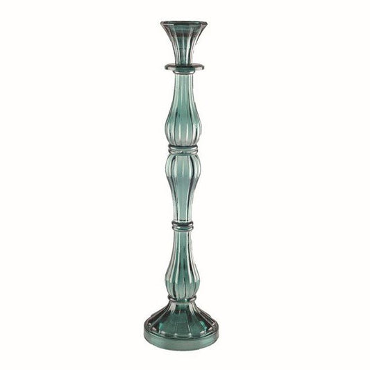 Türkis Candlestick Großes Modell H41CM - Pimis Living